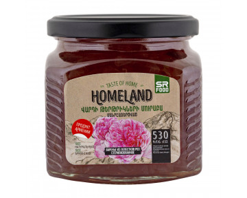 Варенье из лепестков роз 390 мл "Homeland" 540 гр