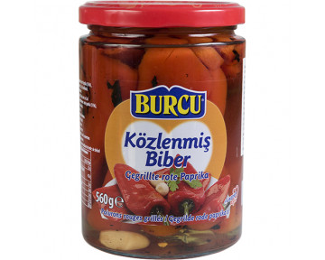 Перцы печеные на гриле BURCU Турция 560 гр 1 шт